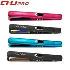 New 2017 professional titanium lcd display PTC flat iron best protein hair straightener