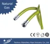 CE 14800 stainless steel metal 304/316L gas /LPG hose/pipe/tube with PVC cover