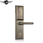 Security Electronic Magnetic Smart Swipe Rfid Hotel Room Key Card Door Lock Management System Software