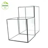 New Design outdoor&indoor mini lantern // Wholesale wedding cheap decorative glass brass lantern floor stand