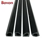 OEM clear plastic extrusion profiles PVC/UPVC door window profiles