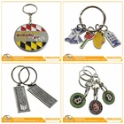 Good price custom logo making machine keychain and metal key chain