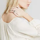 Cotton Dresses V Neck Long Sleeve Cotton White Lace Dresses For Mother Of Bride NT6185
