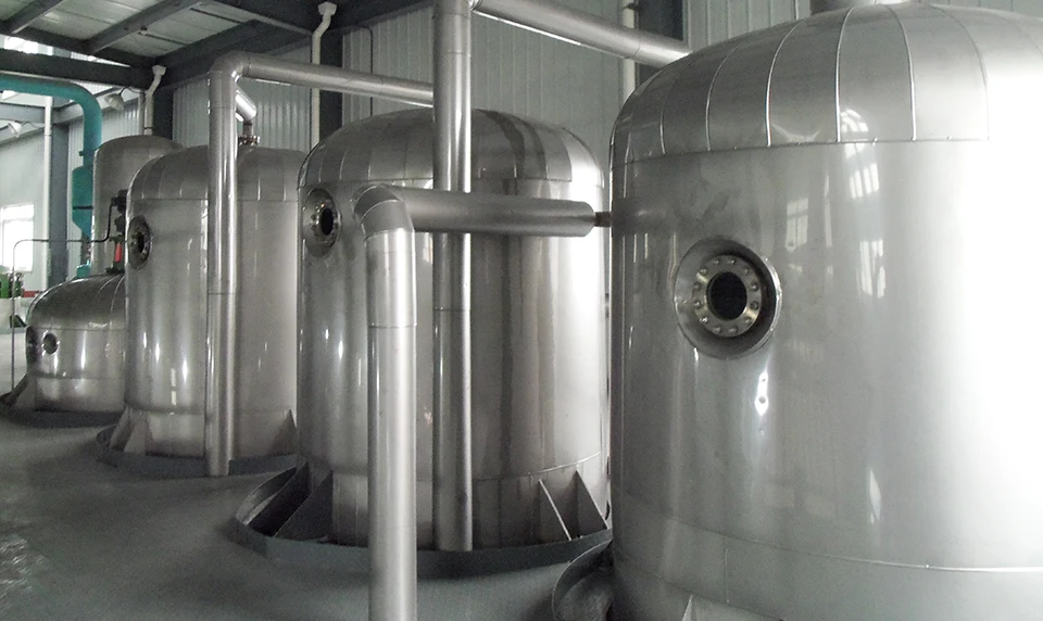 High quality soya oil refining production line