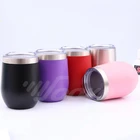 Heat Resistant Insulated Coffee Travel Mug Wine Glass Cup
