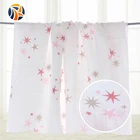 print double gauze fabric cotton gauze cloth fabric double cotton gauze fabric