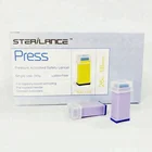 Sterilance Medical Disposable Plastic Sterile Safety Blood Lancet 28G 1.8mm