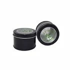 Wholesale Custom Printed Black Candle Round Metal Tin Container