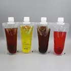 Fruit and Vegetable Juice Custom Print 200ML Top Spout Reusable Food Pouches