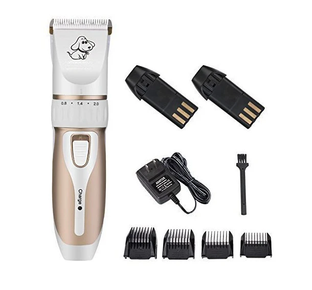 2017 Hot Wholesale Cheap Animal Hair Trimmer Shaver Razor set kit pet dog grooming