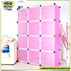 Removable Household foldable wardrobe, high quality cheap wardrobe, Suitable for girls pink wardrobe cabinet