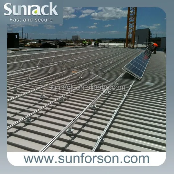 sunrack new energy and new design adjustable tilt angle flat