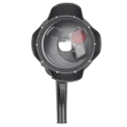 SHOOT New Style Go Pro Dome Port with Red Filter for GoPro Hero 7 6 5 Black