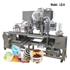 Factory cup ice cream/cone ice cream multi - functional filling machine
