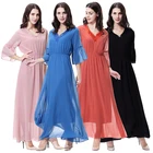 Colorful best-selling women swimsuit cover up dress tunic beach kaftan