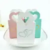 Wholesale Luxury Special Paper Package Candy Gift Box with Heart Design Handle