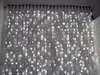 Fashionable Curtain 6M*3M LED curtain light/white led string lights 600 white fairy light/White LED Fairy Light Curtain 6m x 3m