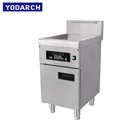 Fast Food Equipment 23L 8000W Temperature Function Induction Deep Fryer