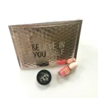 Wholesale promotional ziplock pouch pvc bubble bag