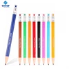 Custom Design 2.0mm promotional plastic mechanical colour color pencil color set with pencil sharpener