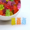 wholesale cute colorful mini resin jelly gummy bear flatback cabochons