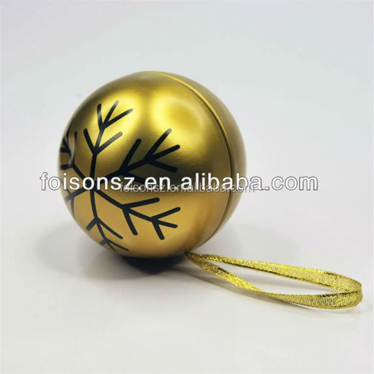 fantastic decorative christmas tin ball for christmas tree