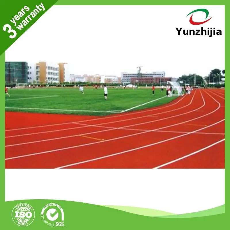 Factory direct sale outdoor rubber flooring for middle school