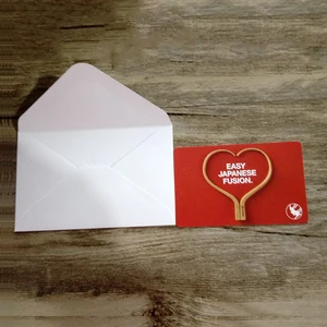 high quality cr80 pvc gift card with printable envelope