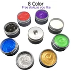 Private Label Available Fashion Hair Wax Styling Temporary Hair Color Wax