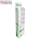 Floor custom made 4 layers PVC medicine bottle display shelf