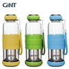 2019 China brands 350ml 500m bpa free double wall drinking bottled glass water bottle