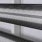 Factory direct decorative indoor zebra rolling window shutters