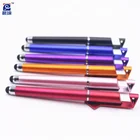 Promotional multi function stylus plastic pen screen touch phone stand pen QR code logo