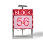 outdoor solar power direct from china dock use traffic signs warning safety signs