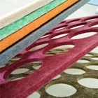 China hot sale felt fabric and Sound-absorbing panel art craft for restroom