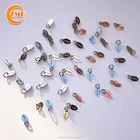 custom gold plating blank engraved jewelry metal tags