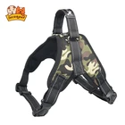 Canvas dog harness adjustable dog harness vest dog training collar pet harness adjustable