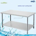 Table Table Commercial Kitchen Work Table Customized Hot Sale Stainless Steel Work Table For Kitchen