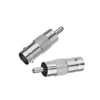 RCA Male to BNC Female Jack Adapter Coax Connector Coupler BNC for CCTV Camera Wholesale