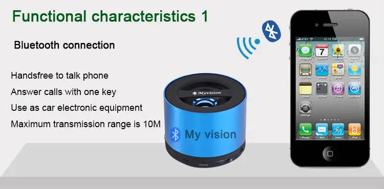 Protable bluetooth speake N9S withFM radio function - ANKUX.COM