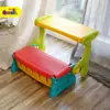 Home use Multifunction colorful table 3 in 1 Children kids Table & Bench & Storage