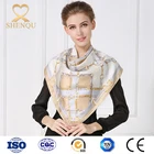 high quality Twill 14mm silk scarf 90*90cm women scarf silk turkey shawl