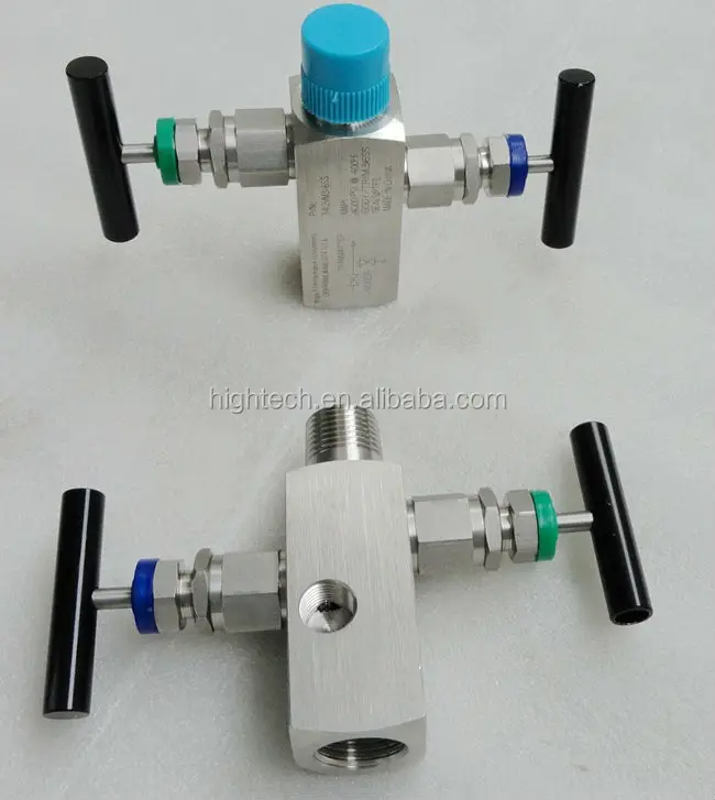 Stainless Steel High Pressure Integral Manifolds Valve , Block And 