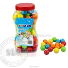 9g Colorful round big ball sweet bubble gum in jar football passion everyday bubble gum