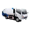 JAC 4x2 style 6000L volume compression garbage truck waste compactor truck for sale