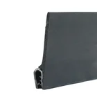 Epdm foam and solid steel insert composite door and window rubber seal
