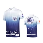 High quality sublimation golf shirt digital full print sublimation polo t shirt