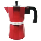 Customized color fashion Italian espresso aluminum coffee maker