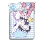 Re zero Bedding set Re LIfe in a different world from Zero Rem Ram bedding set made in China