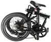 Factory direct supply aluminum frame 36V Hide Lithium Battery Powered 5PAS 7 speed 20 inch Electric Folding Bike with lights